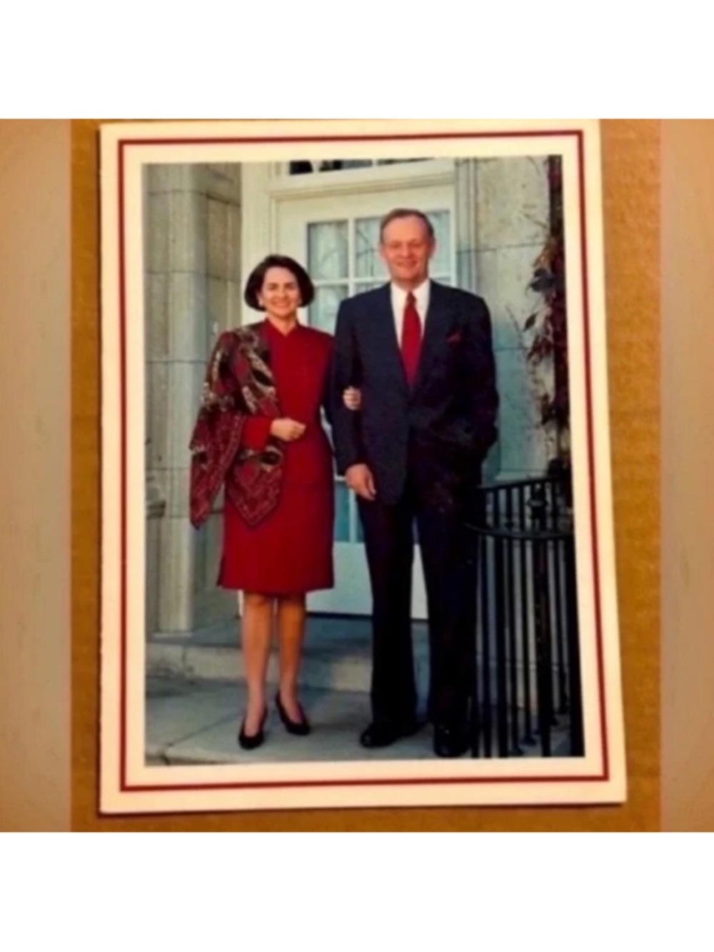 Jean Chrétien Prime Minister Canada Signed Autograph Rare Christmas Card
